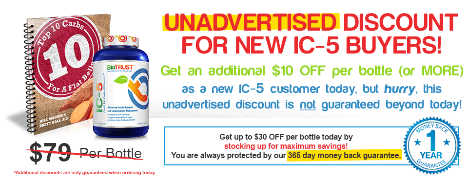 Unadvertised Discount for new IC-5 Buyers